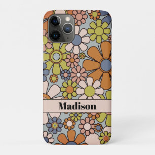 Retro Garden Vintag 60er 70er Blume Personalisiert Case-Mate iPhone Hülle