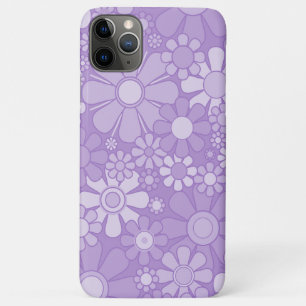 Retro-Garten Fröhliches Blumenmuster Lavendel Case-Mate iPhone Hülle