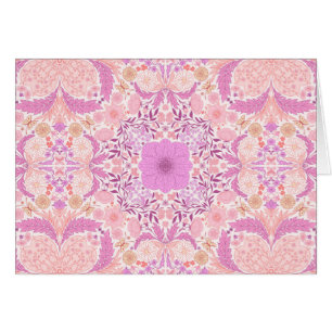 Retro-Gartenflorchen in Rosa