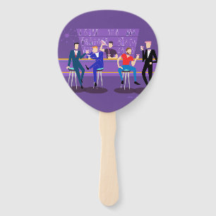 Retro Gay Bar Fans Fächer