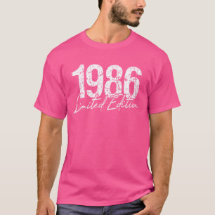 Retro Geburtstag Jahr 1986 Vintag T-Shirt