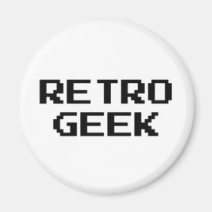 Retro-Geek-Produkte und -Designs! Magnet