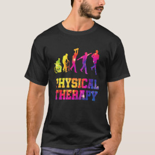 Retro Gefärbte Krawatte Physikalische Therapie Evo T-Shirt