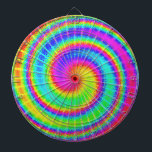 Retro gefärbte KrawatteHippie psychedelisch Dartscheibe<br><div class="desc">Dieses groovy DartboardAusrüstungsbeschreibungen ein heller,  Wirbler Regenbogen von Farben in einem Krawatte-gefärbten Muster. Es ist ein Spaß,  retro Entwurf für friedlichen Hippies/Böhmen,  die Liebe die Sechzigerjahre,  die Siebzigerjahre und die psychedelische Farbe.</div>