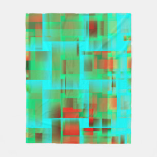 Retro-Gefühl in der Stadt Fleecedecke