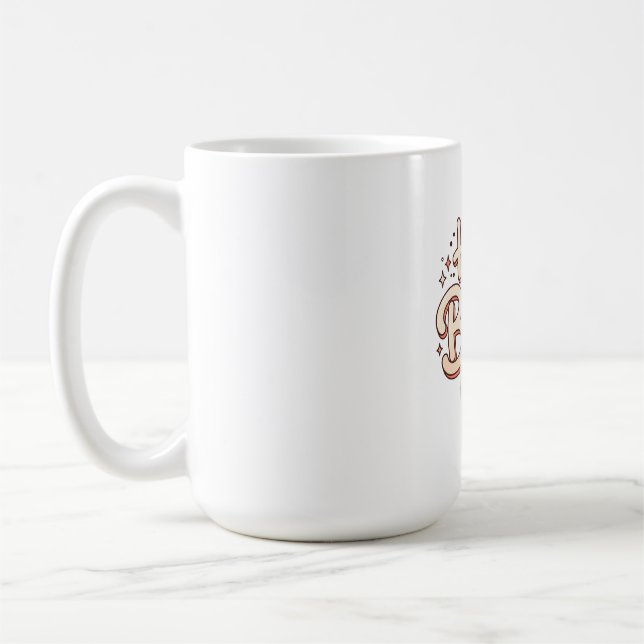 Retro-Geist "Hey Boo!" Kaffeetasse (Links)