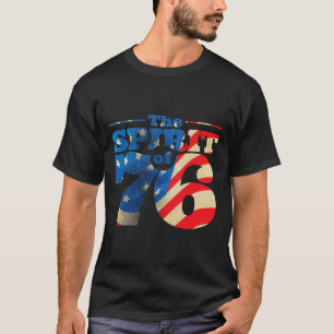 Retro Geist vom 76. 4. Juli Shirt