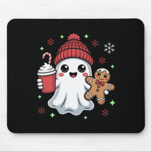 Retro Geistmütze Weihnachten Xmas Kaffee G Mousepad