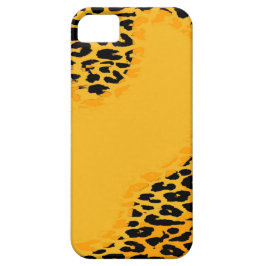 Retro-Gelb und Schwarz-Leopard iPhone 11 Hülle