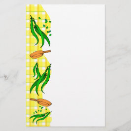 Retro-Gelber Karierter Flyer