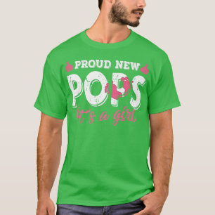 Retro Gender Offenbarung neue Pop Es ist ein Mädch T-Shirt