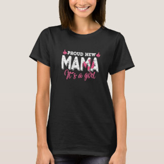 Retro Gender Reveal beweist neue Mama Es ist ein M T-Shirt