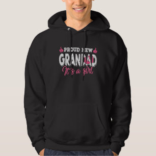 Retro Gender Reveal Proud New Grandad Es ist ein M Hoodie