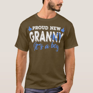 Retro Gender Reveal Proud New Granny Es ist ein Ju T-Shirt