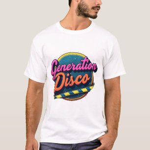 Retro Generation Disco T-Shirt - Unisex Disco-T-Sh
