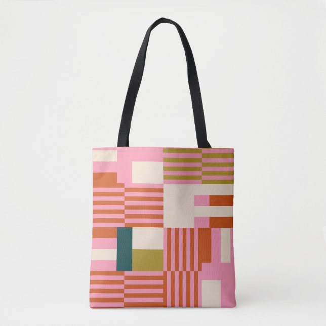 Retro Geometric Abstrakt Mosaic (Vorderseite)