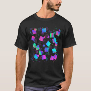 Retro Geometric Pattern 80er 90s - Geschenk Memphi T-Shirt