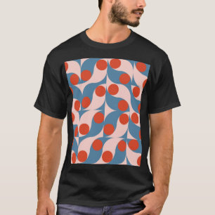 Retro-Geometrie: Moderne Vintage-Mosaik. T-Shirt