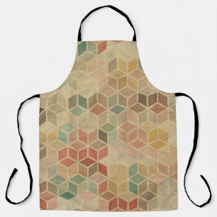 Retro-Geometrie: Nahtloses Design Schürze