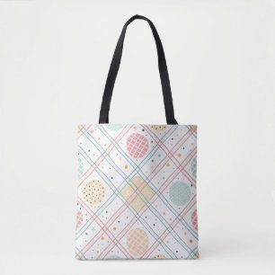 Retro geometrischer Kreis Abstrakt aus der Mitte