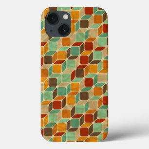 Retro geometrisches Muster 4 Case-Mate iPhone Hülle