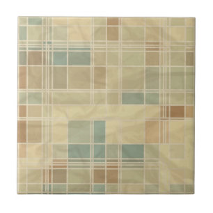 Retro geometrisches Muster Fliese