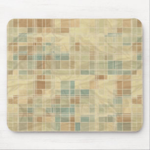 Retro geometrisches Muster Mousepad
