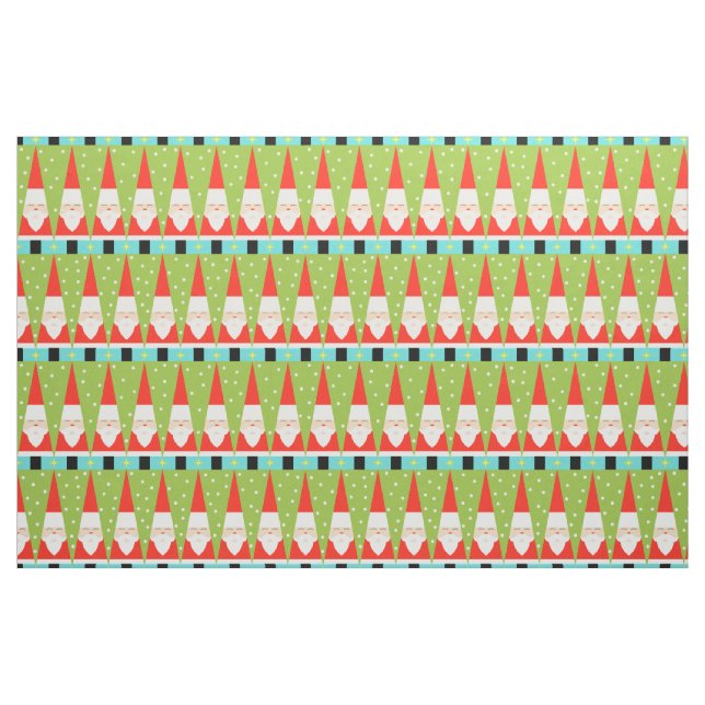 Retro geometrisches Sankt gekämmtes Baumwollgewebe Stoff (Fat Quarter (45,7 x 55,9 cm))