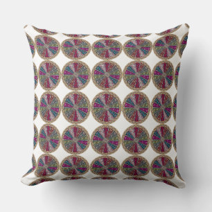 Retro gepolstertes Paisley Reversible Decorative P Kissen