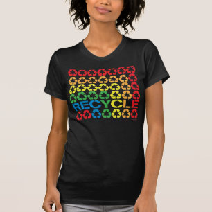 Retro-Gerecycelt Shirt
