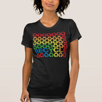 Retro-Gerecycelt Shirt
