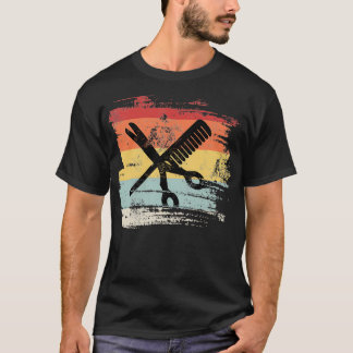 Retro-Geschenk für Friseur T-Shirt