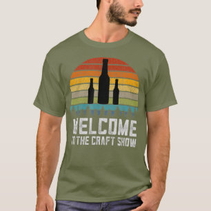 Retro-Geschenke für Bierliebhaber lokale Brauerei T-Shirt