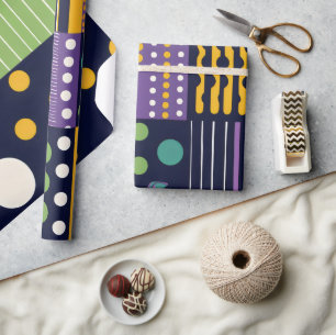 Retro Geschenkpapier