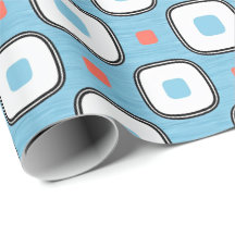 Retro-Geschenkpapier – Moderne des mittleren 20. J
