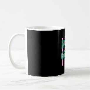 Retro gestreifte vierte Klasse zurück zur Schule 4 Kaffeetasse