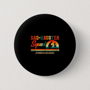 Retro gestreifter Vorschullehrer Schüler Vorschule Button