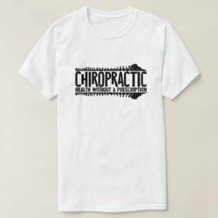 Retro-Gesundheit ohne Verschreibung Chiropraktisch T-Shirt