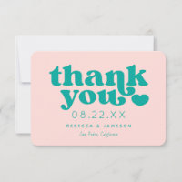 Retro Gewerkschaft Rosa und Aquamarine Hochzeit Da