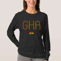 Retro Ghana-Flagge Ghanaischer Stolz Vintage Ghana