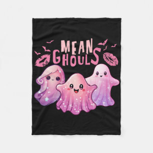 Retro Ghost Gemein Ghouls Fun Halloween Spooky Sea Fleecedecke