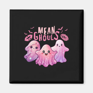 Retro Ghost Gemein Ghouls Fun Halloween Spooky Sea Magnet