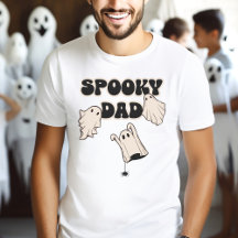 Retro Ghosts Spooky Vater Halloween