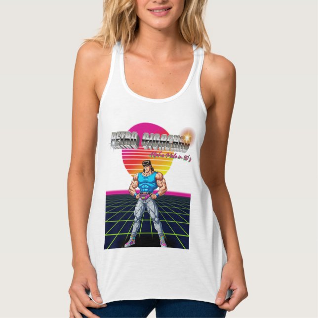 Retro Gigachad  Tank Top (Vorderseite)