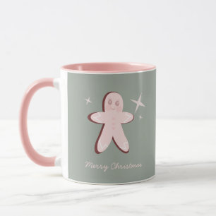 Retro Gingerbread Cookies Groovy Weihnachten Tasse