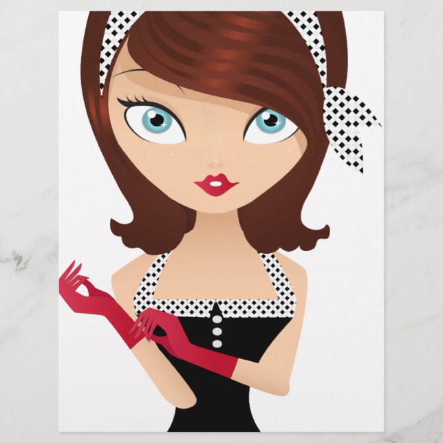 Retro Girl (Vorderseite)