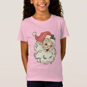 Retro Girls Weihnachten T-Shirt