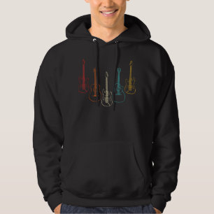 Retro Gitarre 1 Hoodie