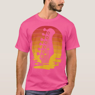 Retro Gitarre Musician Bass Gitarrist Gitarre Play T-Shirt