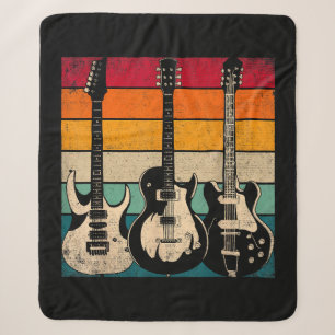 Retro Gitarre Sherpadecke